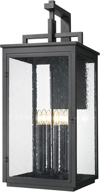 Z-Lite 5019XXL-BK Hartwell Sand Black Exterior Sconce Lighting