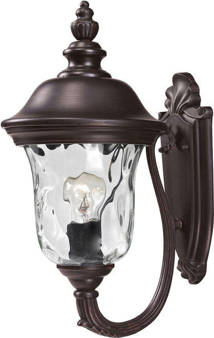 Z-Lite 533S-RBRZ Armstrong Bronze Outdoor Wall Light Fixture