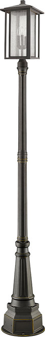 Z-Lite 554PHXLR-564P-ORB Aspen Oil Rubbed Bronze Outdoor Lamp Post Light Fixture