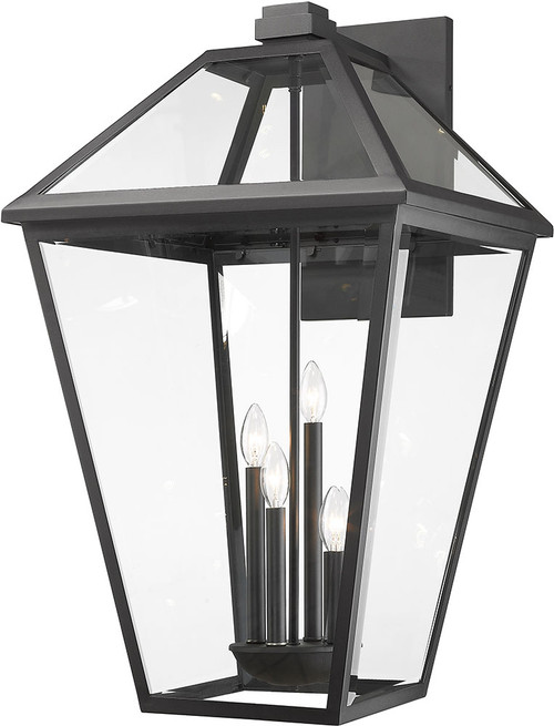 Z-Lite 579XLX-BK Talbot Black Outdoor Wall Sconce Lighting