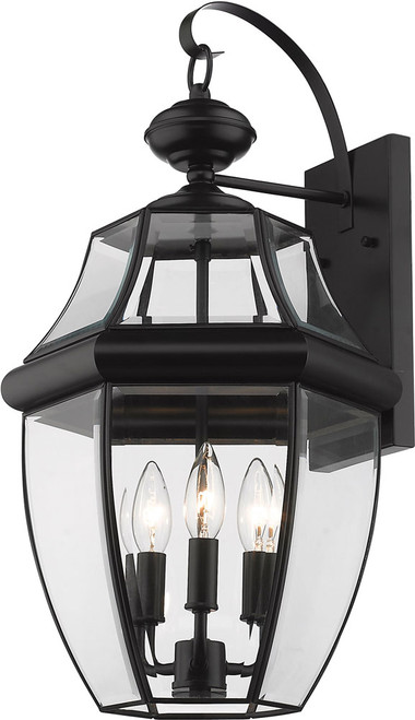 Z-Lite 580B-BK Westover Black Exterior 12" Wall Lighting