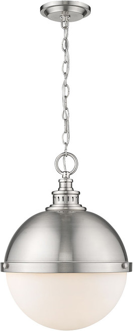 Z-Lite 619P14-BN Peyton Modern Brushed Nickel Hanging Light