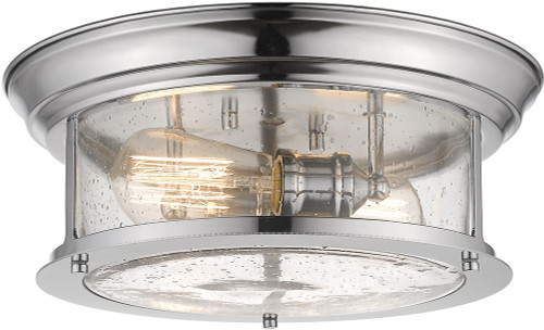 Z-Lite 727F13-CH Sonna Contemporary Chrome Overhead Light Fixture