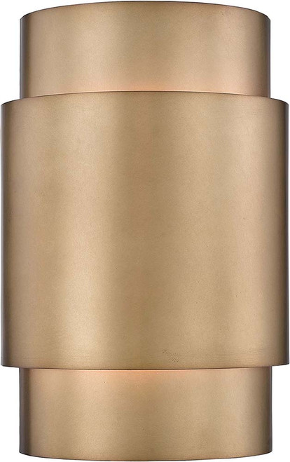 Z-Lite 739S-RB Harlech Modern Rubbed Brass Wall Lighting Sconce