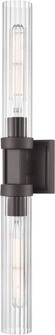 Z-Lite 740-2W-BRZ Beau Modern Bronze Bath Sconce