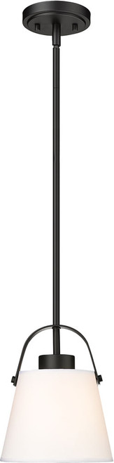 Z-Lite 743P8-MB Z-Studio Contemporary Matte Black Mini Pendant Lighting