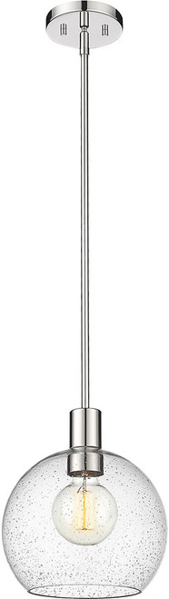 Z-Lite 7501P10-PN Margo Modern Polished Nickel Mini Drop Ceiling Light Fixture