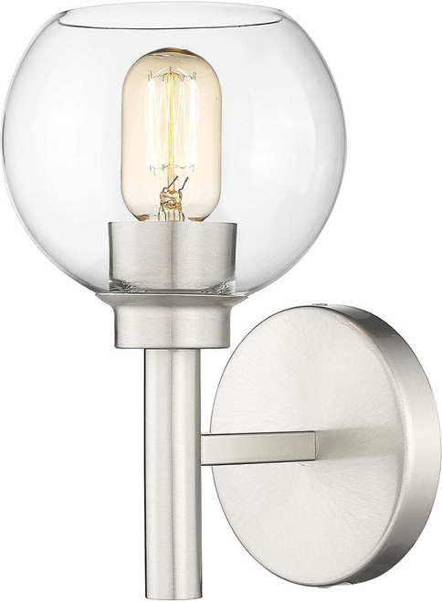 Z-Lite 7502-1S-BN Sutton Brushed Nickel Light Sconce