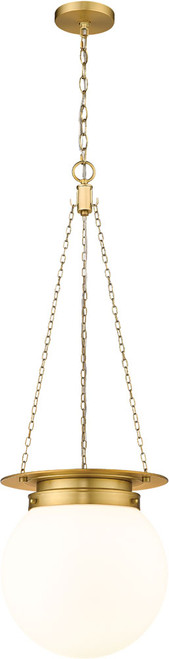 Z-Lite 7505P13-HBR Calhoun Contemporary Heritage Brass Hanging Pendant Lighting