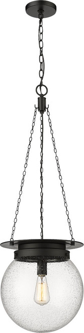 Z-Lite 7506P13-MB Calhoun Contemporary Matte black Hanging Light Fixture