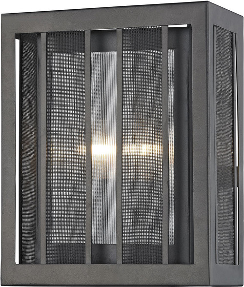 Z-Lite Z8-58-2WS Meridional Contemporary Bronze Wall Lighting Sconce