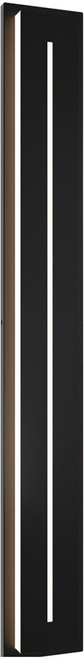 Modern Forms WS-W66266-BK Midnight Contemporary Powder Coated Black LED 66" Outdoor Wall Sconce Light
