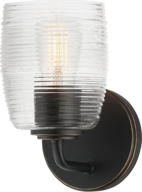 Maxim Lighting 21411CRKB Honey Modern Kentucky Bronze Wall Sconce Lighting