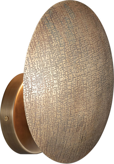 Maxim Lighting 29130WBR Aurelia Contemporary Weathered Brass Wall Sconce