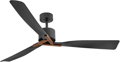 Hinkley Lighting 908260FMB-LDD Rafter Modern Matte Black LED Home Ceiling Fan 60"