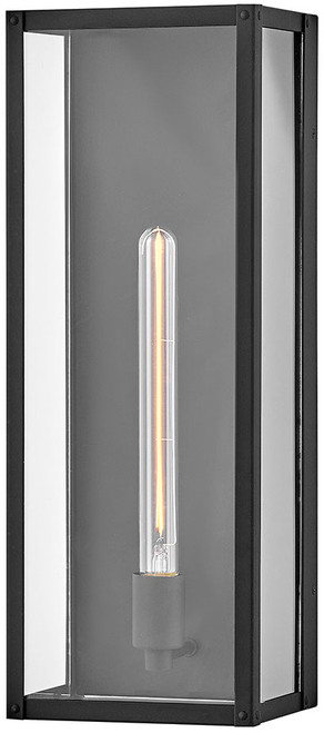Hinkley Lighting 28854BK Max Modern Black LED Outdoor Wall Sconce Lighting