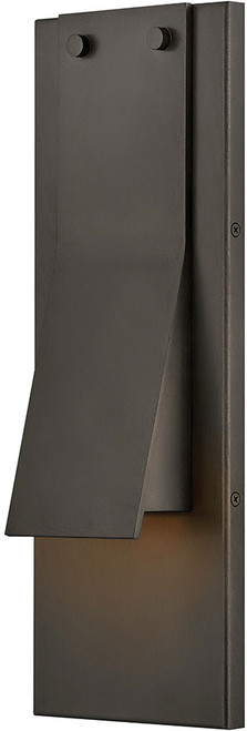 Hinkley Lighting 28994BX Fold Contemporary Black Oxide LED Outdoor Lighting Wall Sconce