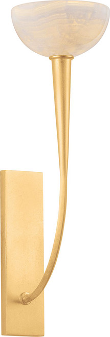 Hudson Valley Lighting 9020-VGL Maywood Modern Vintage Gold Leaf Wall Light Sconce