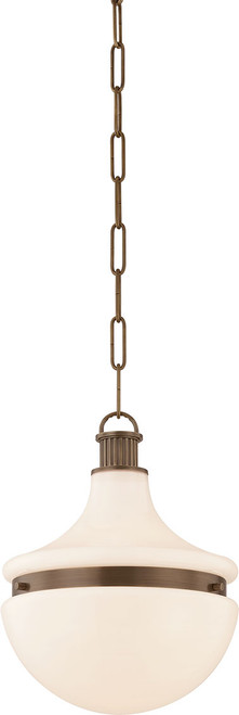 Hudson Valley Lighting 5815-HB Barryville Contemporary Historic Bronze Mini Pendant Hanging Light
