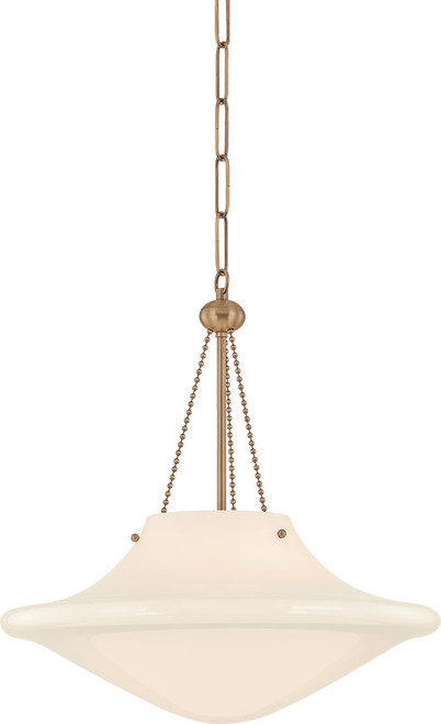 Troy Lighting F5718-PBR Era Contemporary Patina Brass 18" Pendant