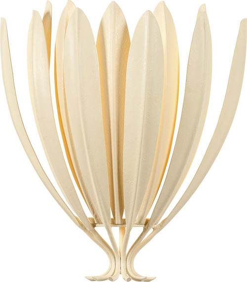 Hudson Valley Lighting 1813-CP Whitfield Modern Cream Plaster Light Sconce