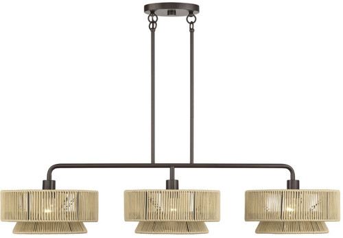 Livex 53163-92 Florell English Bronze Kitchen Island Light