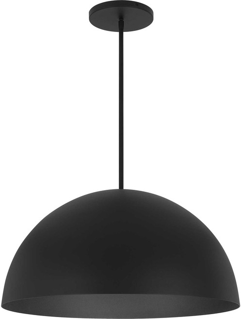 Alteck AP0149-5CCT-W-BK Key West Modern Sand Black LED 22" Outdoor Drop Lighting Fixture