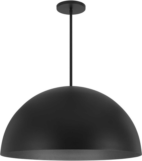 Alteck AP0150-5CCT-W-BK Key West Contemporary Sand Black LED 30" Outdoor Pendant Lighting