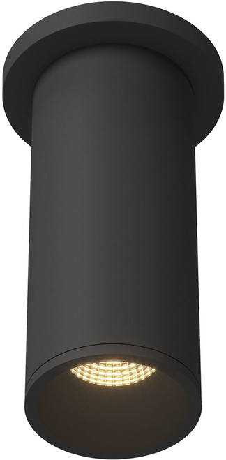 Kuzco Lighting LD3-SM08W14-3036-BK-UNV-010 Lorna Contemporary Black LED 8" Exterior Ceiling Light Fixture