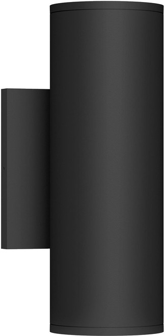 Kuzco Lighting LD3-UD09W20-3036-BK-UNV-010 Lorna Contemporary Black LED 9.5" Outdoor Lamp Sconce
