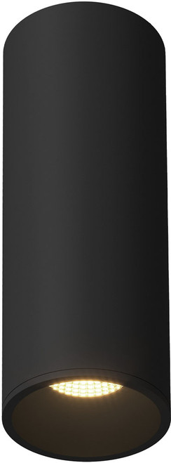 Kuzco Lighting LD4-FM12W24-3036-BK-UNV-010 Lorna Modern Black LED 12.5" Outdoor Ceiling Light Fixture