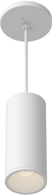 Kuzco Lighting LD3-PD08W14-3036-WH-UNV-010 Lorna Modern White LED 8" Outdoor Hanging Light Fixture