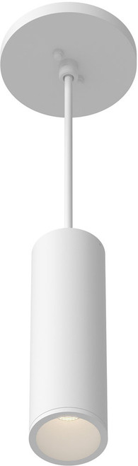 Kuzco Lighting LD2-PD08W10-3036-WH-UNV-010 Lorna Contemporary White LED 8" Outdoor Drop Ceiling Light Fixture