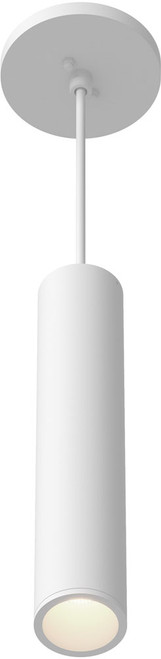 Kuzco Lighting LD2-PD12W12-3036-WH-UNV-010 Lorna Contemporary White LED 12" Exterior Hanging Light