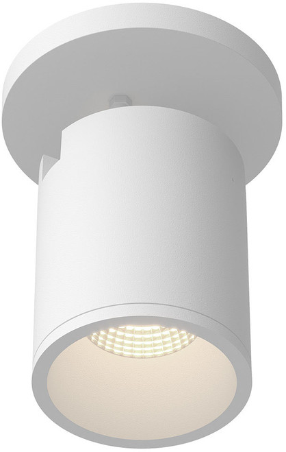 Kuzco Lighting LD3-SA04W10-3036-WH-UNV-010 Lorna Modern White LED 6.5" Outdoor Flush Ceiling Light Fixture