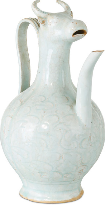 Currey & Company 1200-1094 Ritual Hunting Celadon Large Bottle