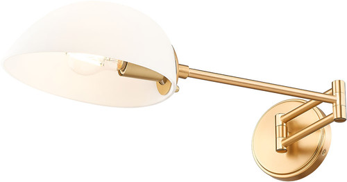 Z-Lite 3048S-MGLD Breton Modern Modern Gold Wall Swing Arm Lamp