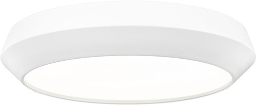 Z-Lite 7701F16-MW-LED Quasars Contemporary Matte White LED 16" Ceiling Lighting Fixture