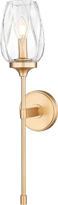 Z-Lite 2014-1S-MGLD Cassian Modern Modern Gold Wall Lamp