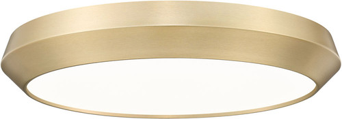 Z-Lite 7701F20-MGLD-LED Quasars Modern Modern Gold LED 20" Flush Mount Lighting