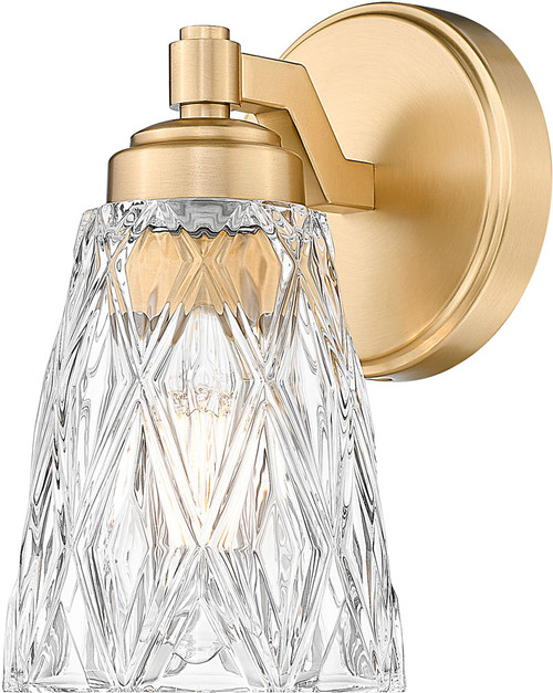 Z-Lite 1960-1S-MGLD Andree Modern Modern Gold Wall Mounted Lamp
