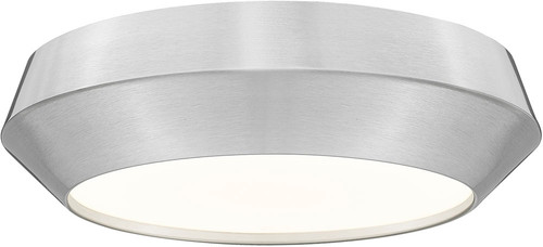 Z-Lite 7701F12-BN-LED Quasars Contemporary Brushed Nickel LED 12" Ceiling Lighting