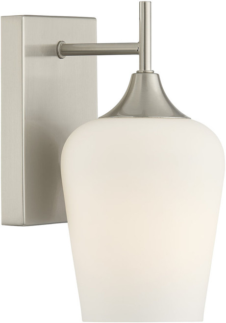 Savoy House 9-6030-1-SN Octave Modern Satin Nickel Wall Lamp
