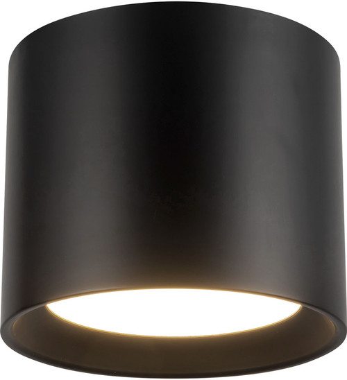 Kuzco Lighting SF0703207BK Uma Contemporary Black LED 7.5" Ceiling Light Fixture