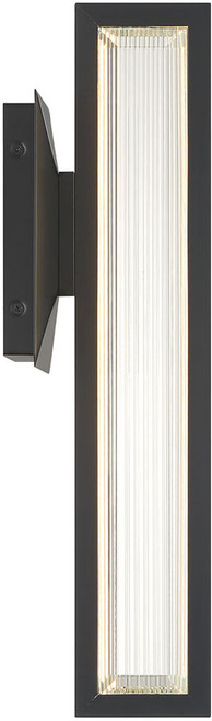 Eurofase Lighting 49179-019 Aelin Modern Matte Black LED 18" Outdoor Wall Sconce Lighting