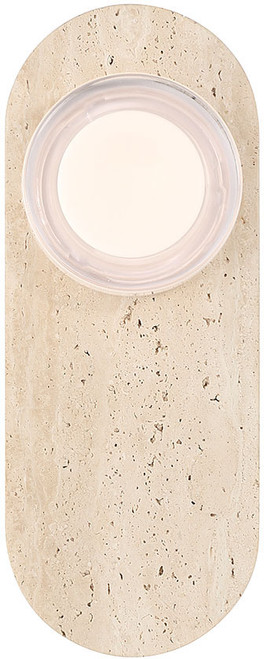 Eurofase Lighting 50272-044 Sternn Contemporary Travertine LED Exterior Wall Lamp