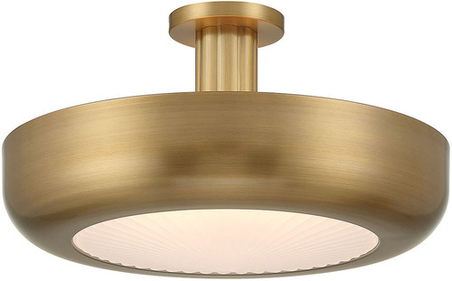 Eurofase Lighting 50390-021 Macey Modern Antique Brass LED 22.5" Ceiling Lighting