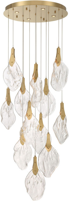 Eurofase Lighting 49920-024 Jateo Contemporary Gold LED Multi Hanging Pendant Light