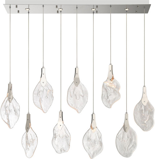 Eurofase Lighting 50103-010 Jateo Modern Polished Nickel LED Multi Pendant Lamp