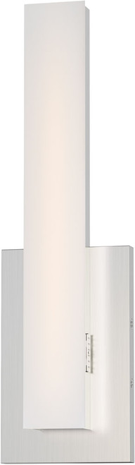 Maxim Lighting 59100CLFTSN Vogue Contemporary Satin Nickel LED Wall Lighting Sconce